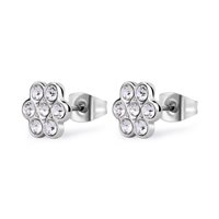 Earrings Sagapo Woman in Steel SAR48 - SAR48